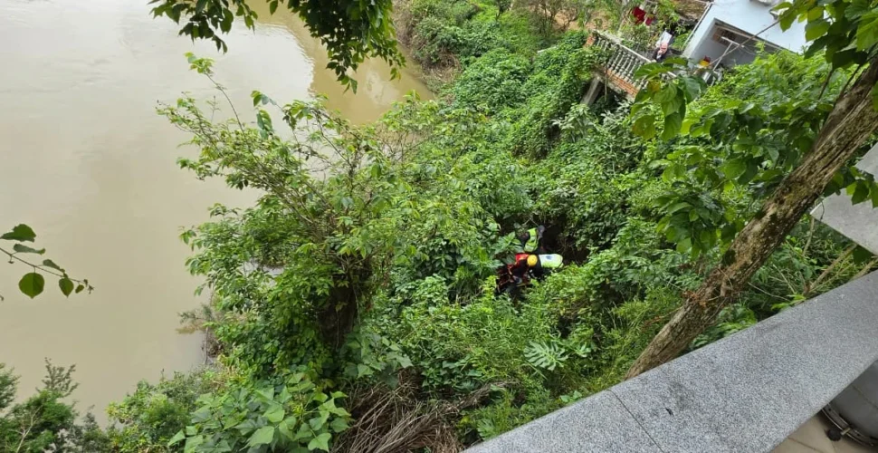 Idosa cai em ribanceira ao tentar colher limões em Braço do Norte